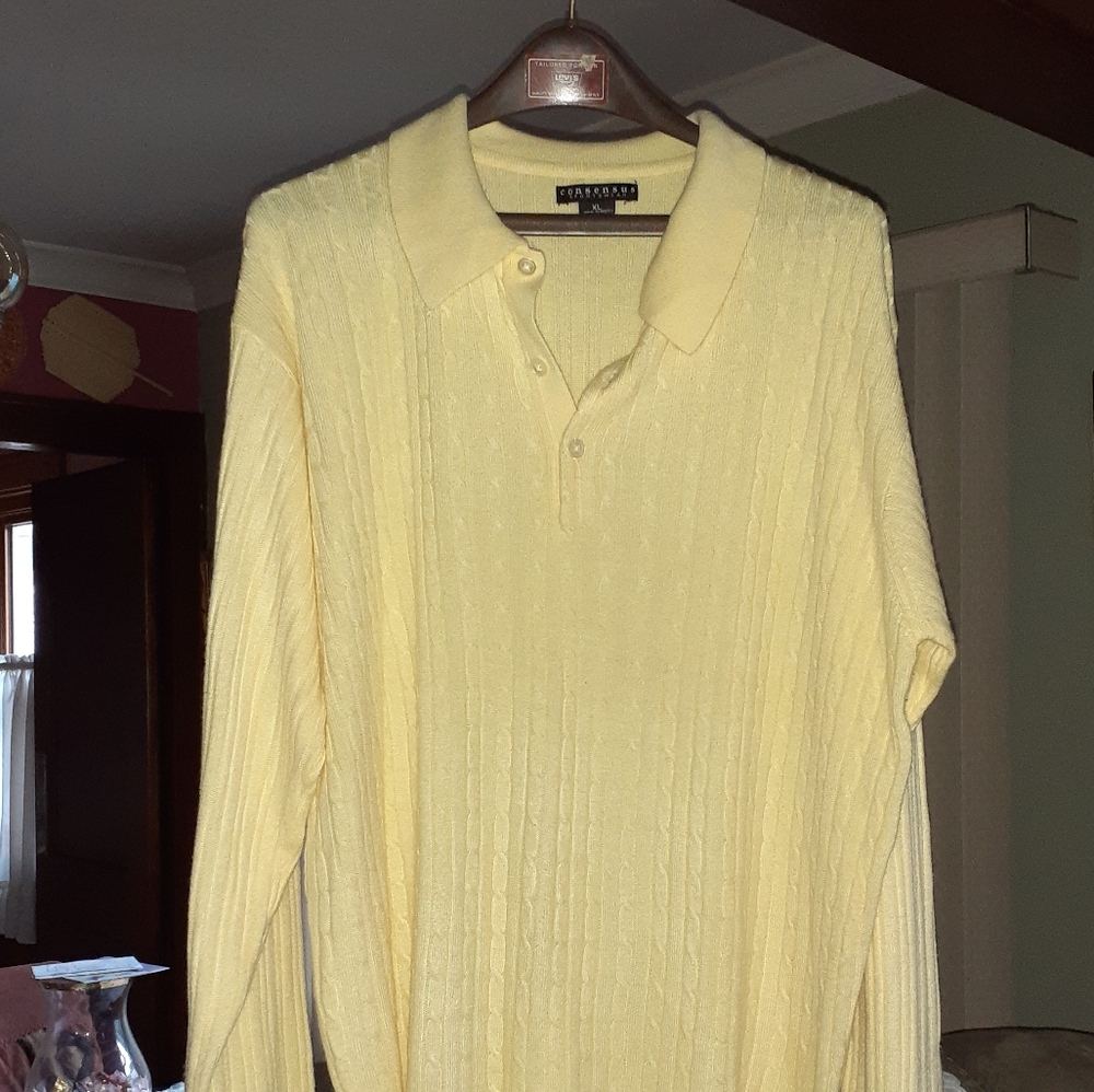 Yellow sweater
